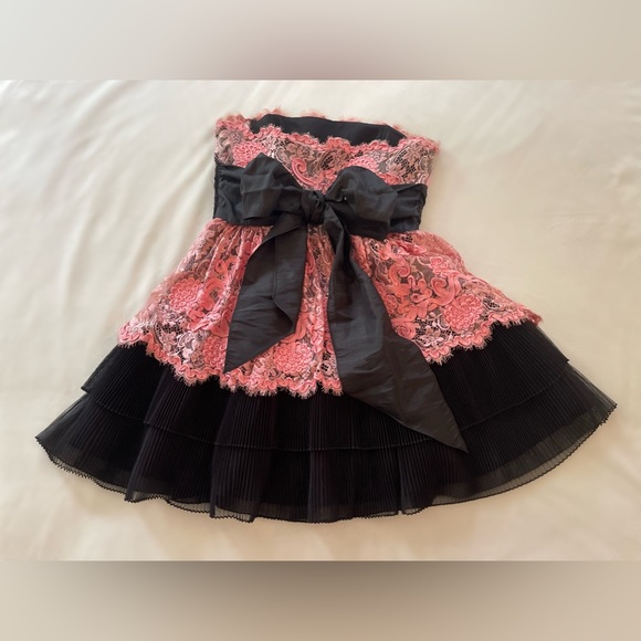 Betsey Johnson Dresses Betsey Johnson Tea Party Ruffle Layer Lace